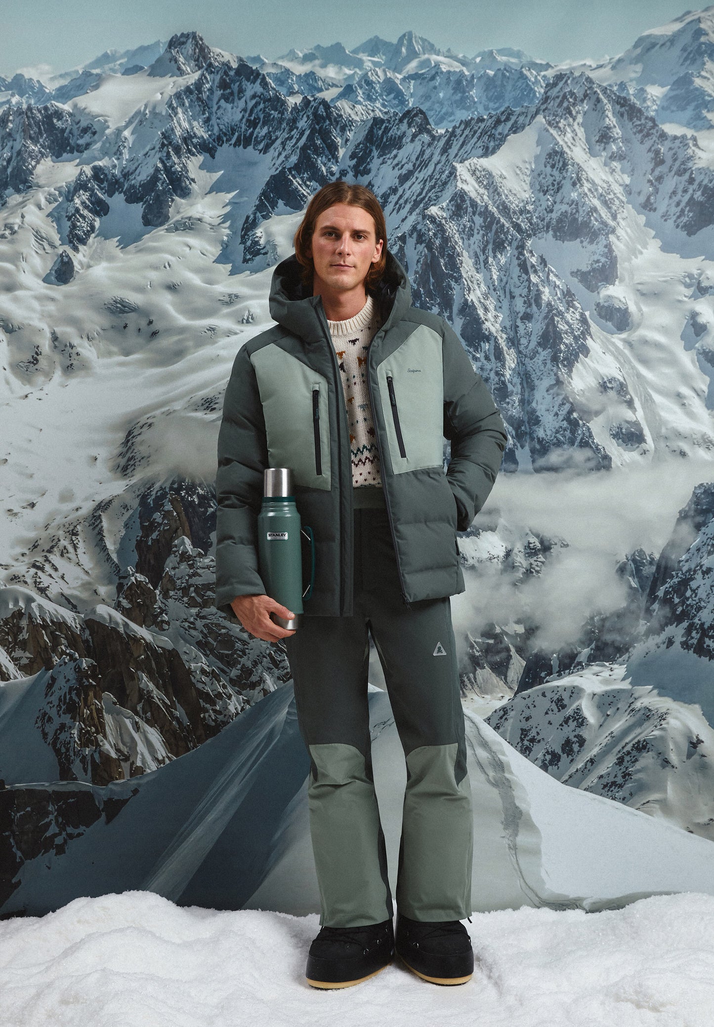 ADRENALINE QUILTED SKI JACKET