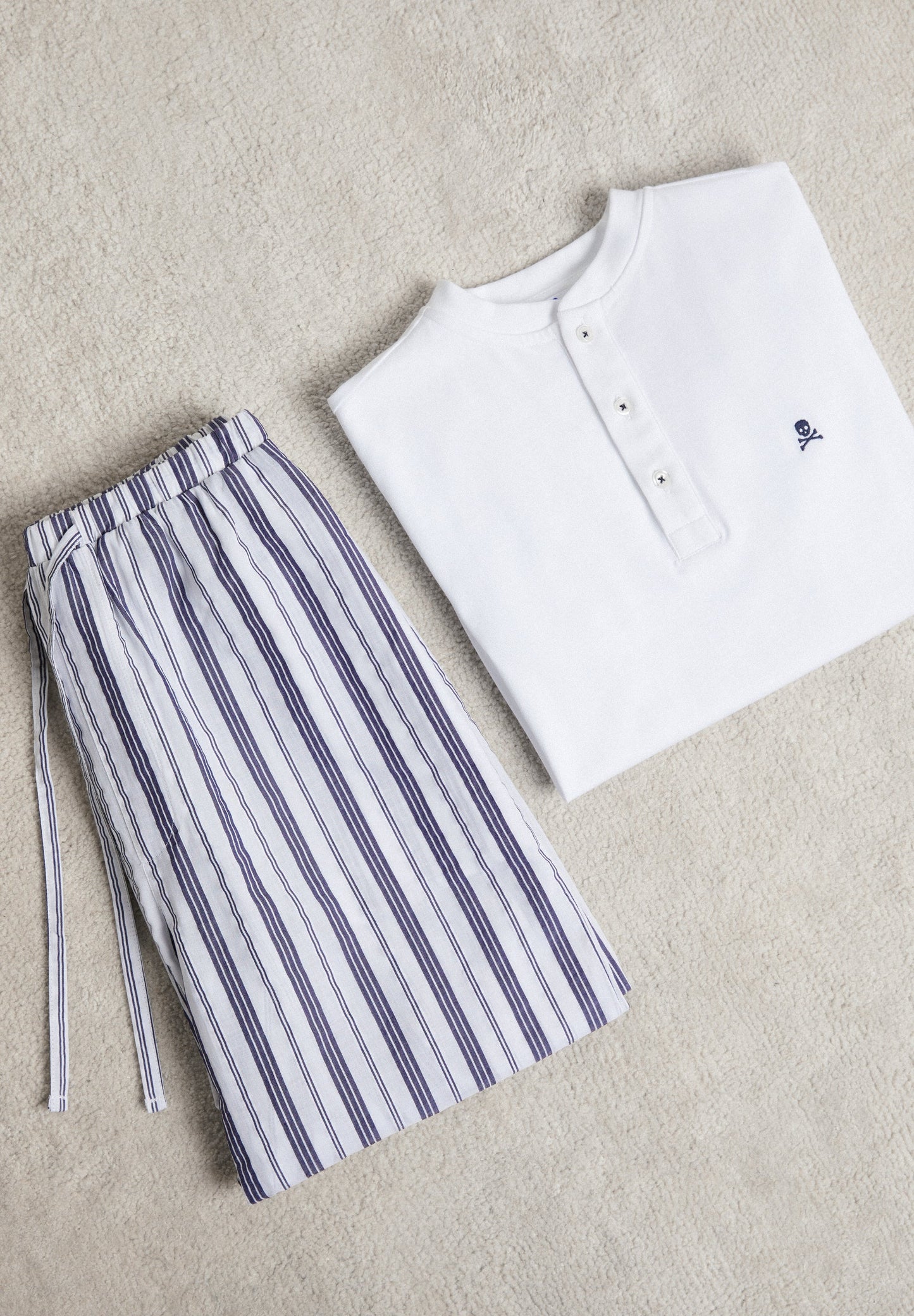 STRIPED BOTTOM PYJAMAS