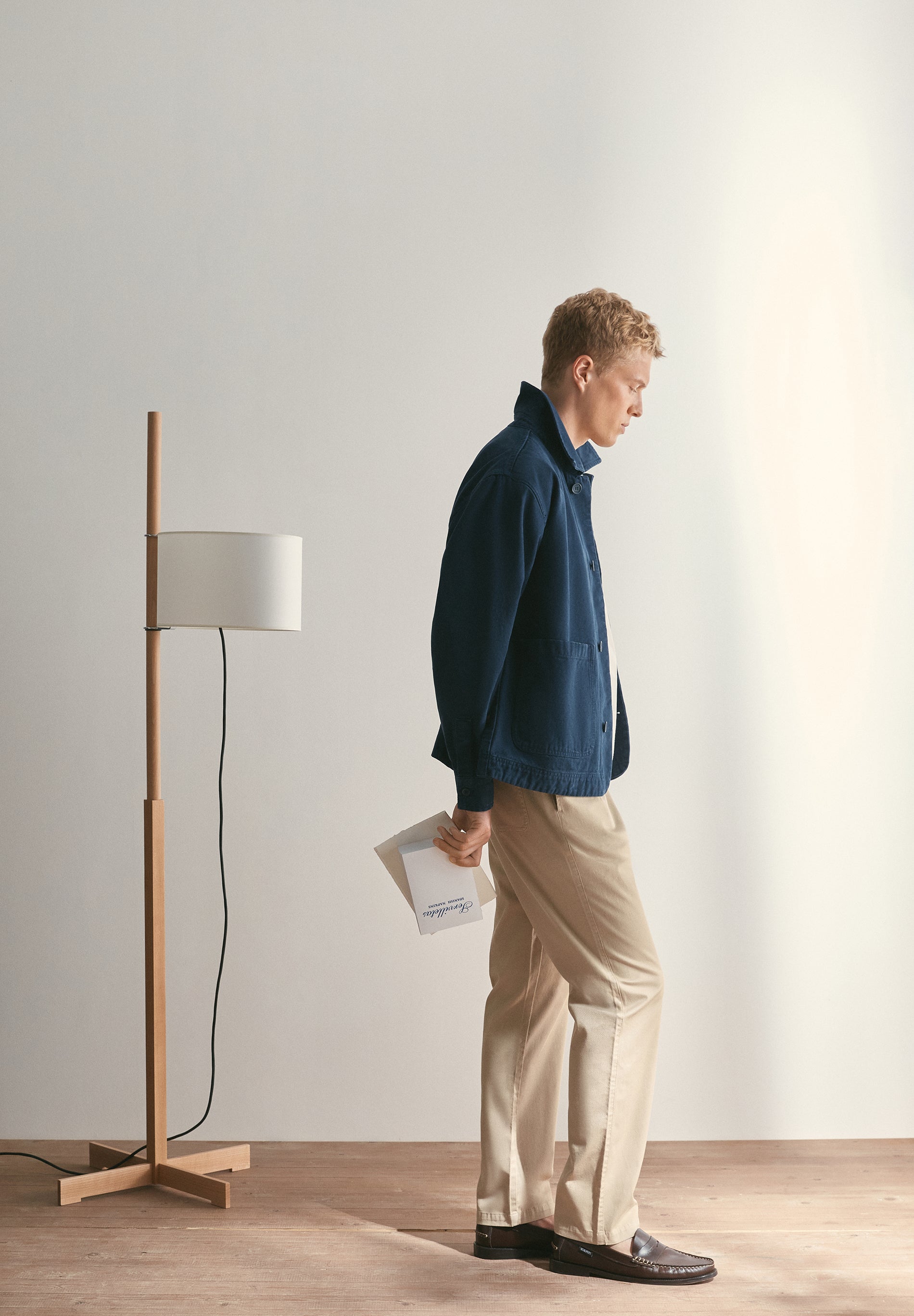 RELAXED FIT DRAWSTRING TROUSERS