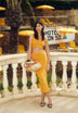 MIDI SKIRT WITH SLIT | ROBIN X SCALPERS