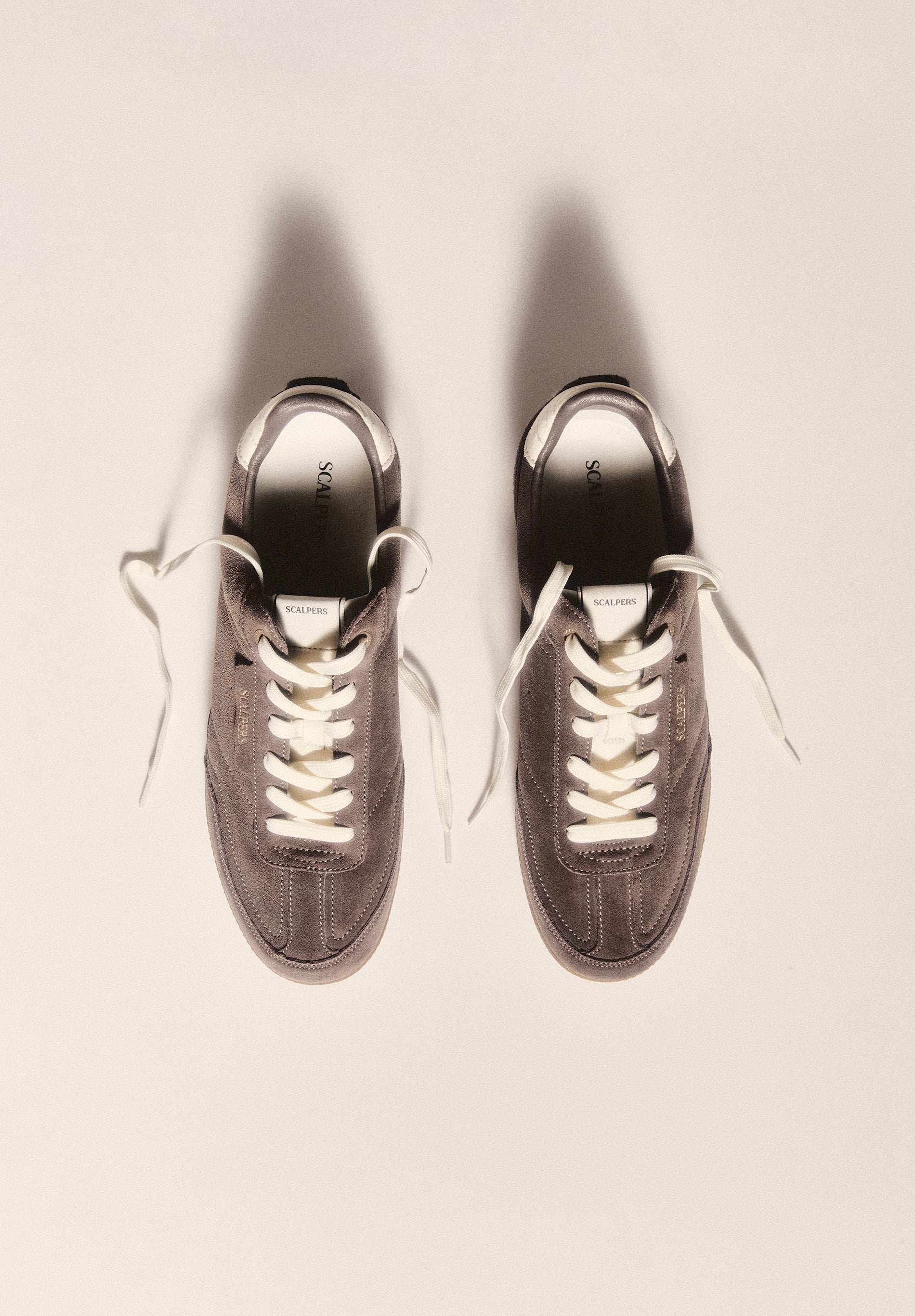 SPLIT SUEDE LEATHER SNEAKERS
