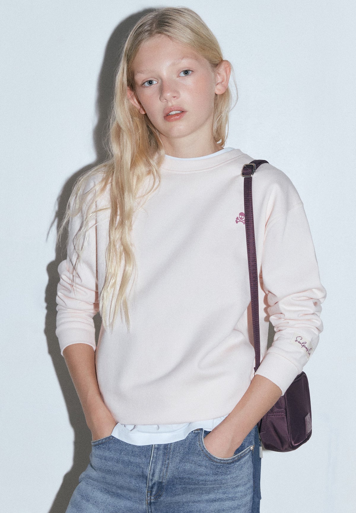 SWEATSHIRT WITH BACK PRINT