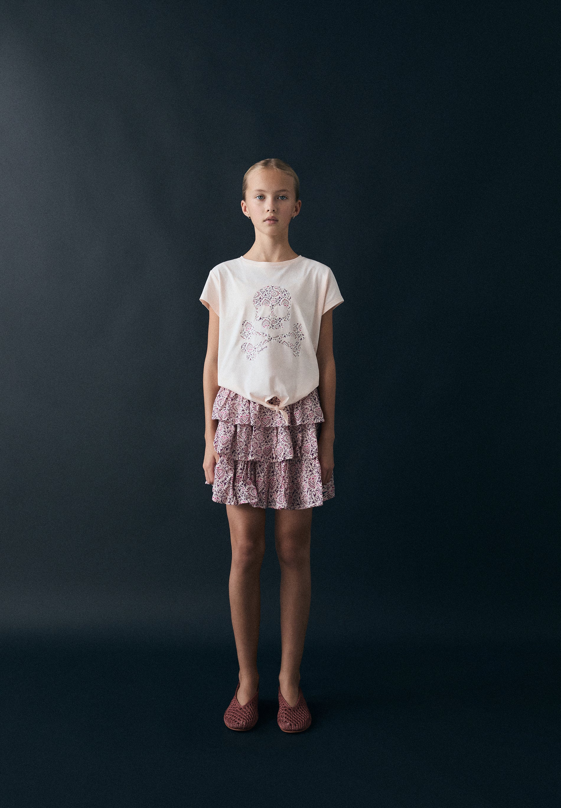 SKULL KNOT T-SHIRT