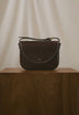 BRAIDED LEATHER CROSSBODY BAG