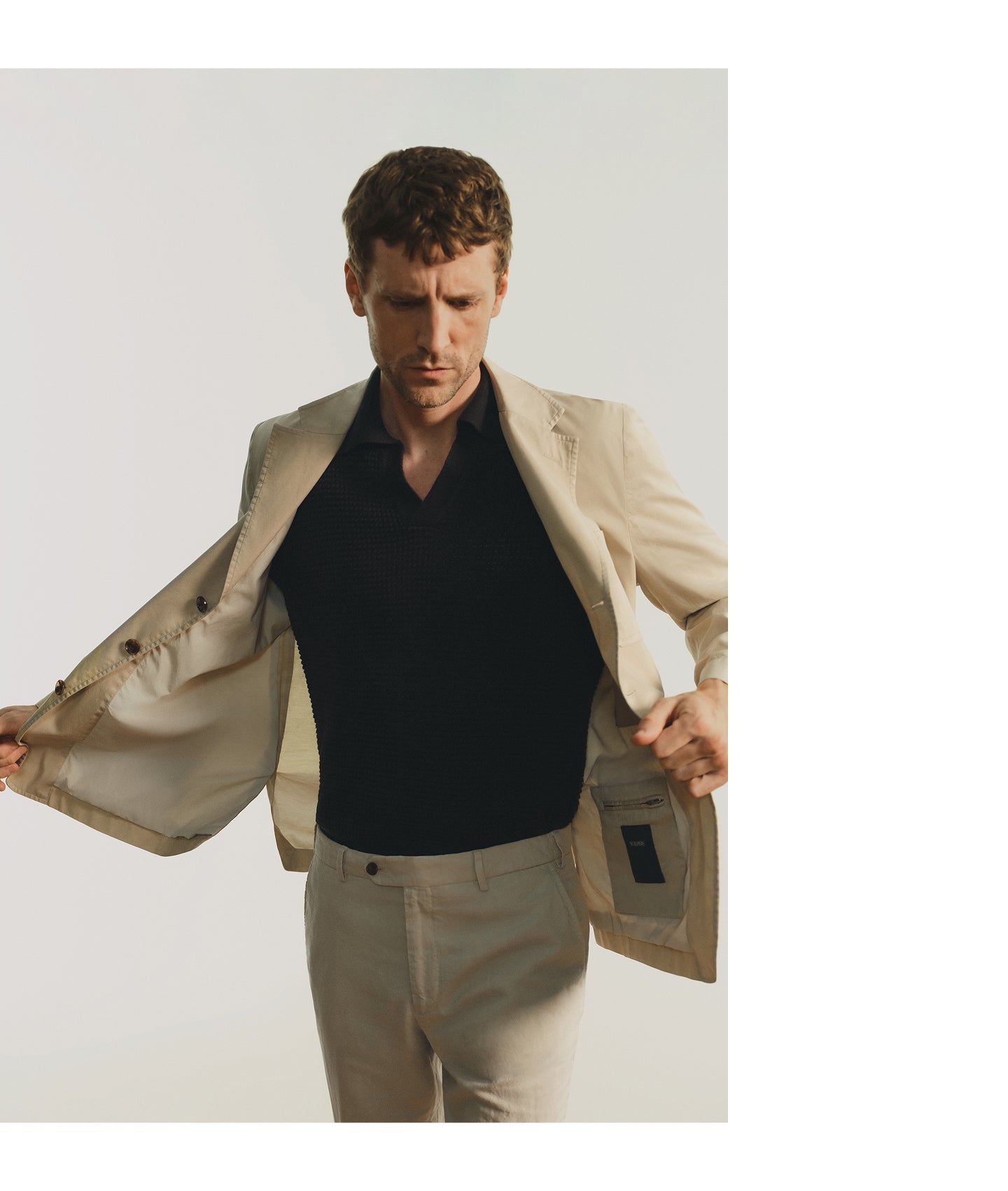LINEN SUIT BLAZER