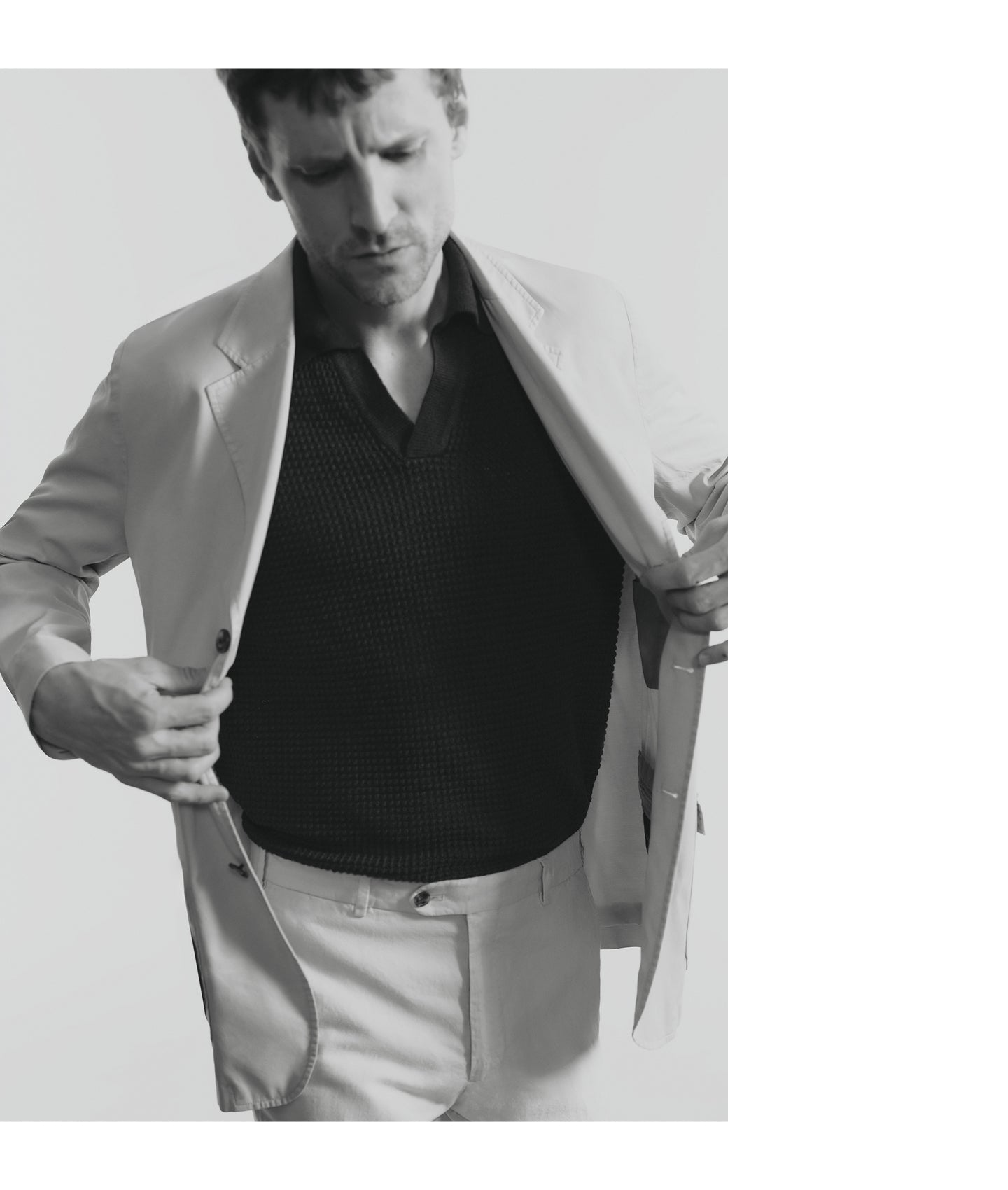 LINEN SUIT BLAZER