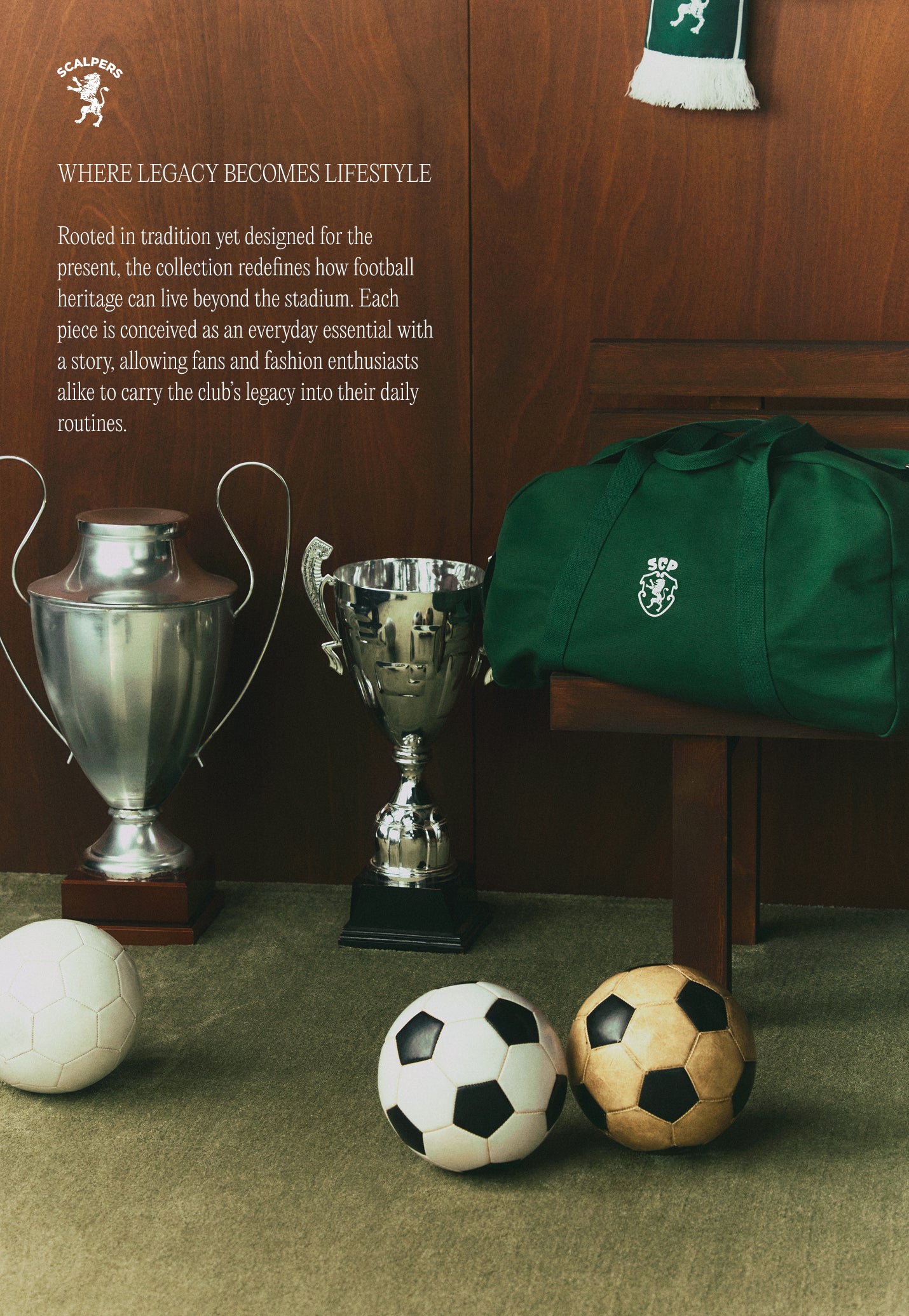 SCALPERS X SPORTING CP SPORTS BAG